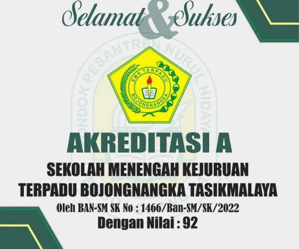 Selamat dan Sukses Atas Akreditasi A